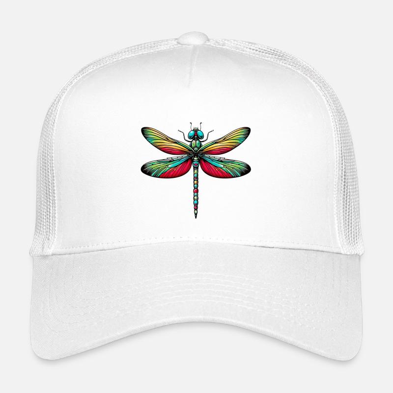 Libelle - Kinder Trucker-Cap - Weiß