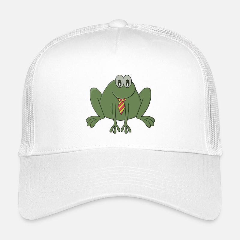 Frosch mit Krawatte Kinder Trucker-Cap