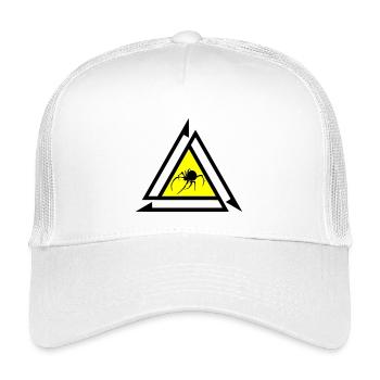 Spinne - Kinder Trucker-Cap - Weiß - Vorne