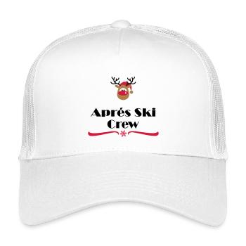 Après-ski - Casquette trucker enfant - blanc - Devant