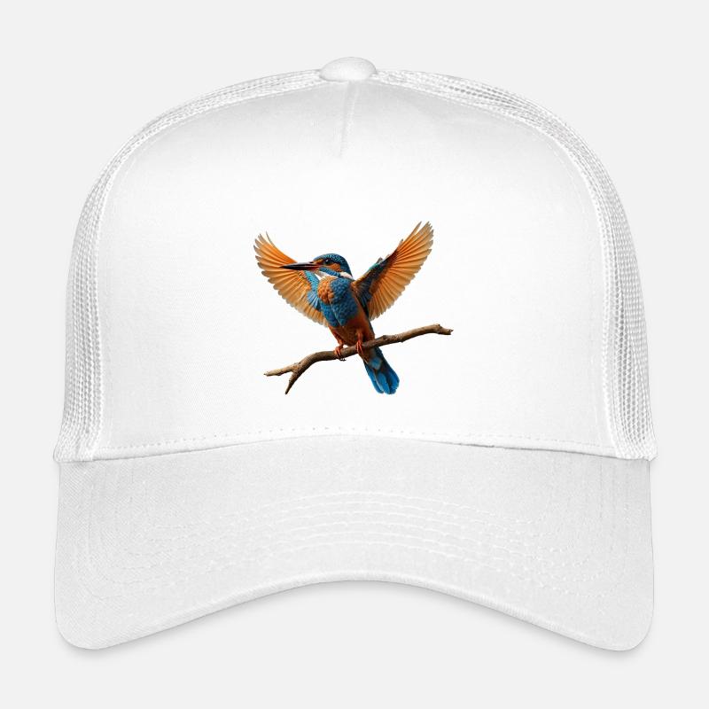 Lebhafter Eisvogel im Flug Kinder Trucker-Cap
