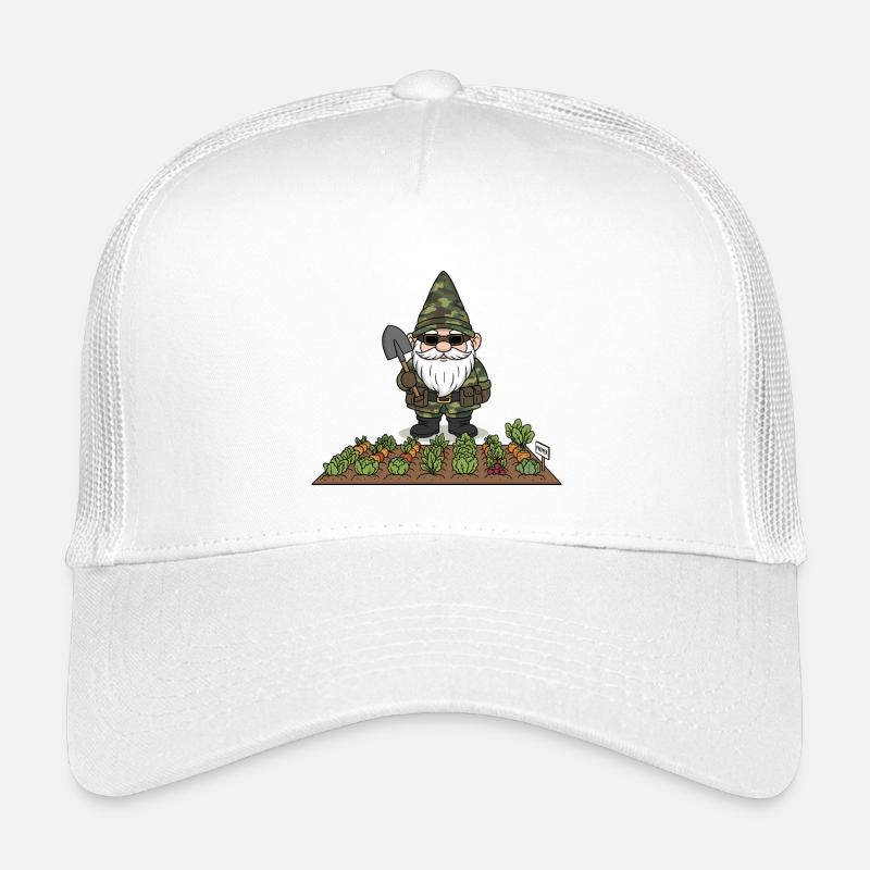 Prepper gnome in the vegetable patch Kids’ Trucker Cap