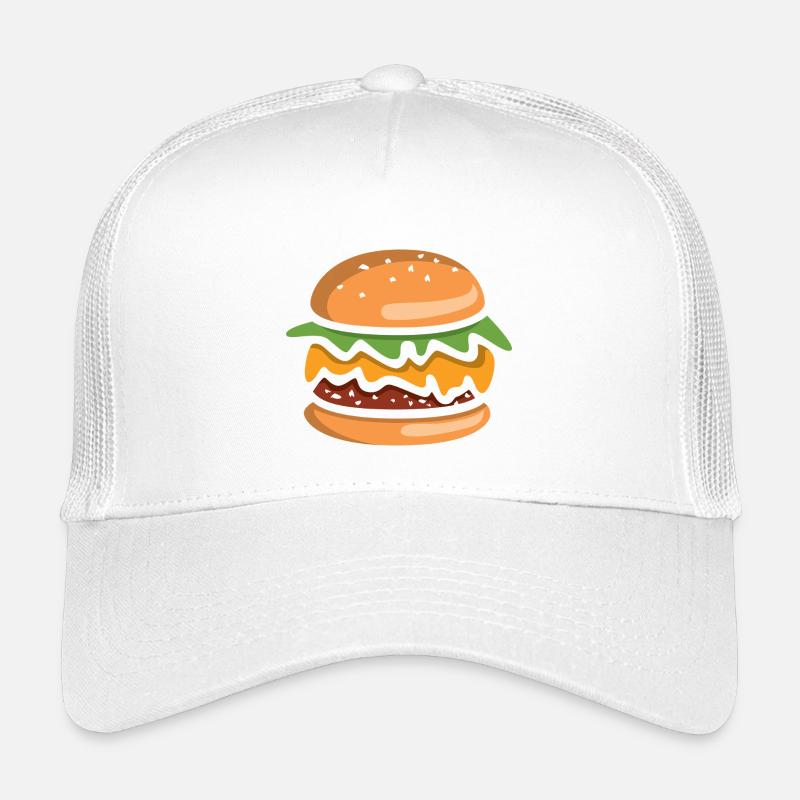 Comic Burger Cheeseburger Kinder Trucker-Cap