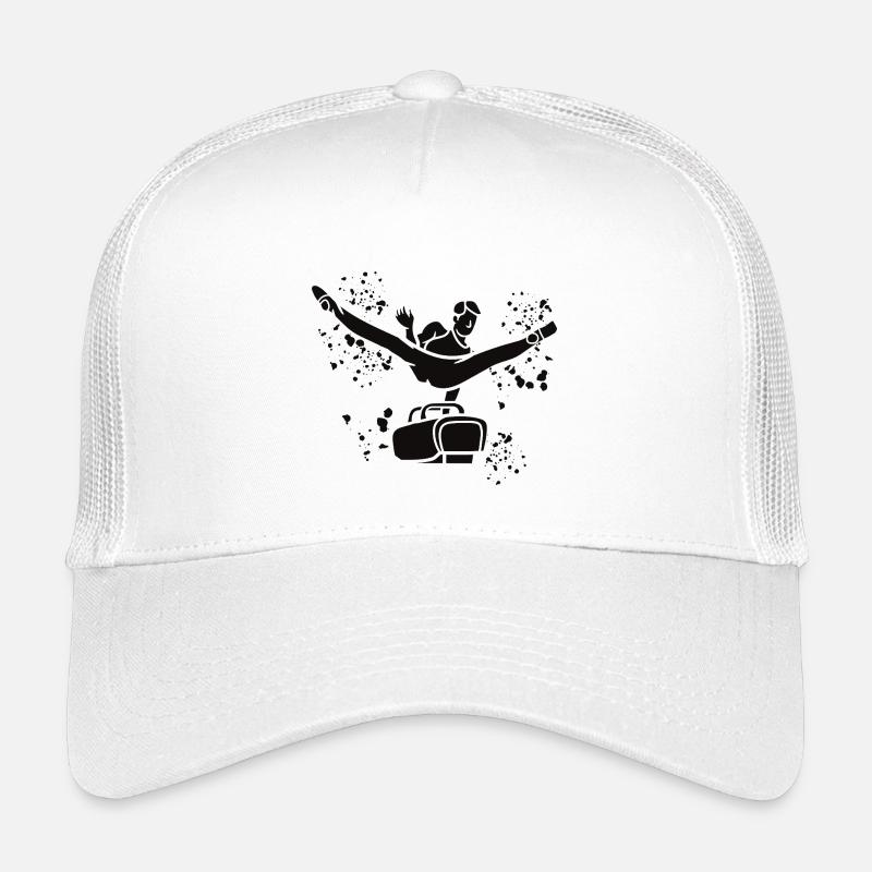 Kunstturnen Pauschenpferd Turner Kinder Trucker-Cap
