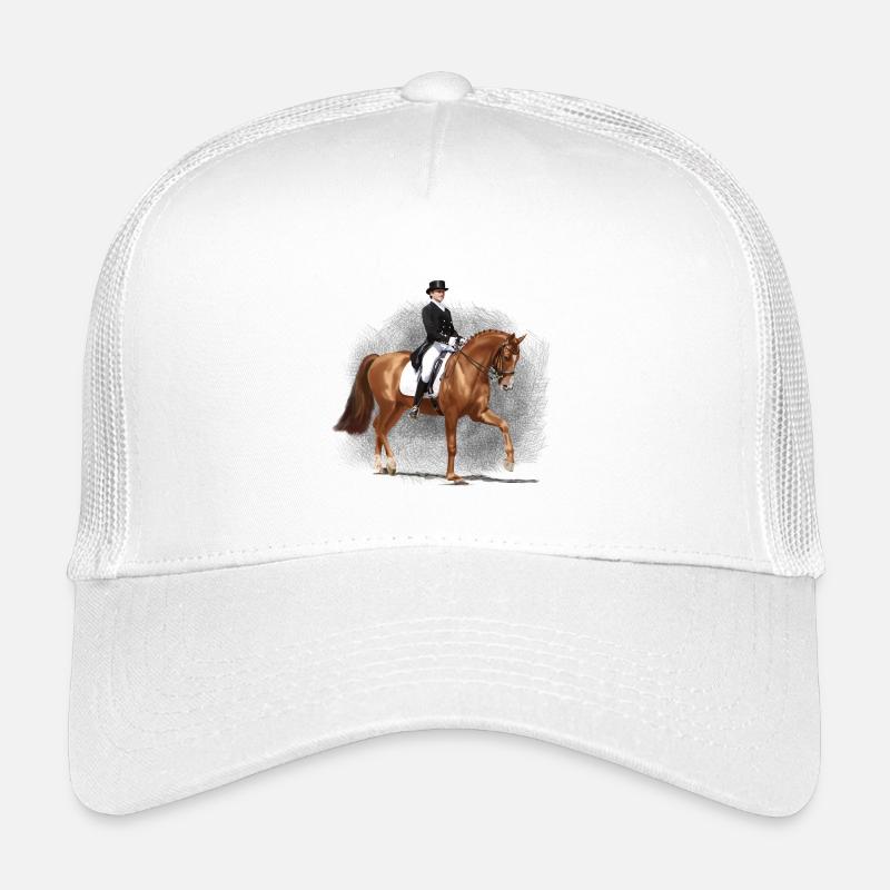 Cavalier de dressage en queue-de-pie Casquette trucker enfant