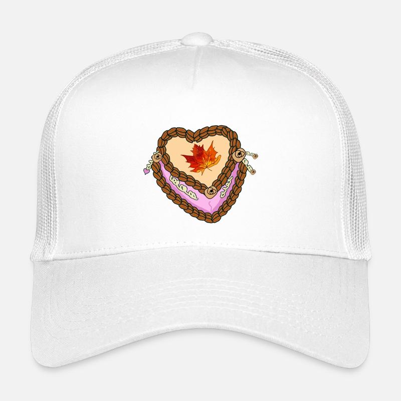 Herbst Cremeals Herz süsses  Kinder Trucker-Cap
