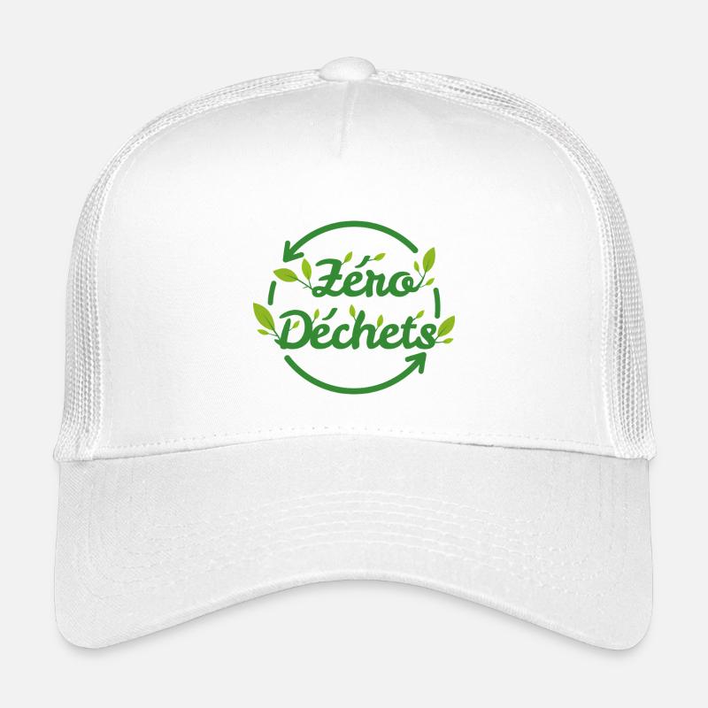 Zero Waste Anlagen - Kinder Trucker-Cap - Weiß
