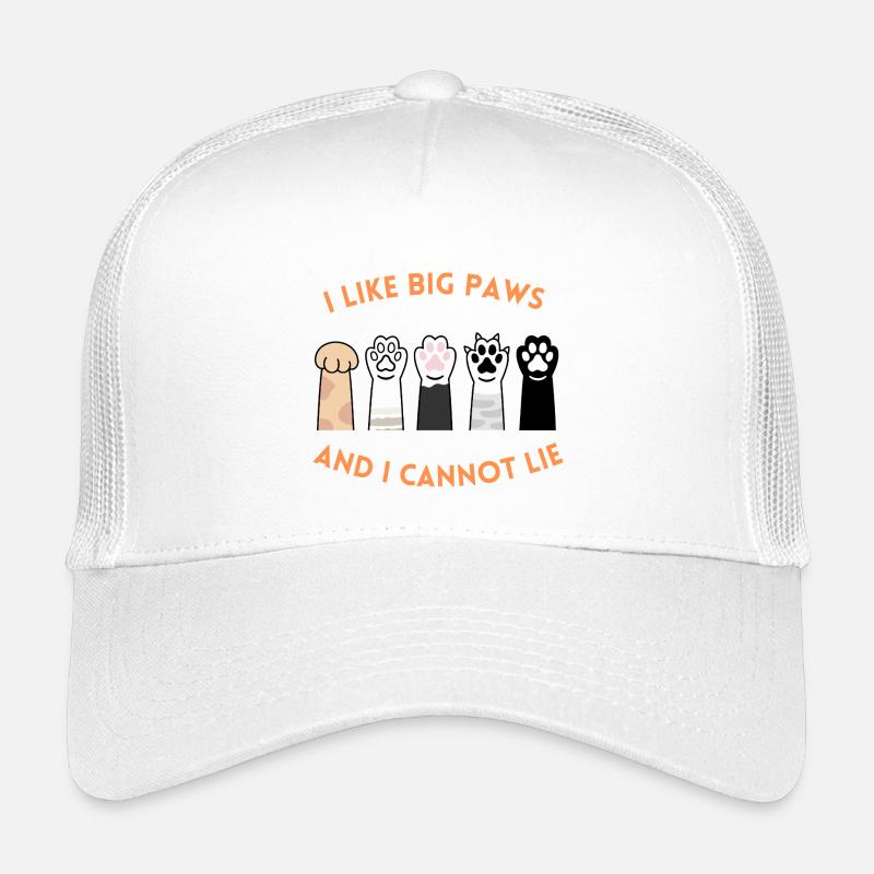 Big Paws Chemise drôle pour animaux de compagnie Casquette trucker enfant
