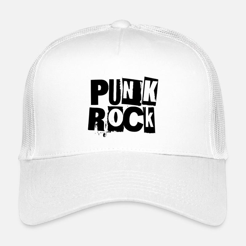 Punkrock Gothic Logo Kinder Trucker-Cap