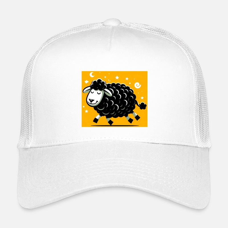 Black Sheep - Kids’ Trucker Cap - white