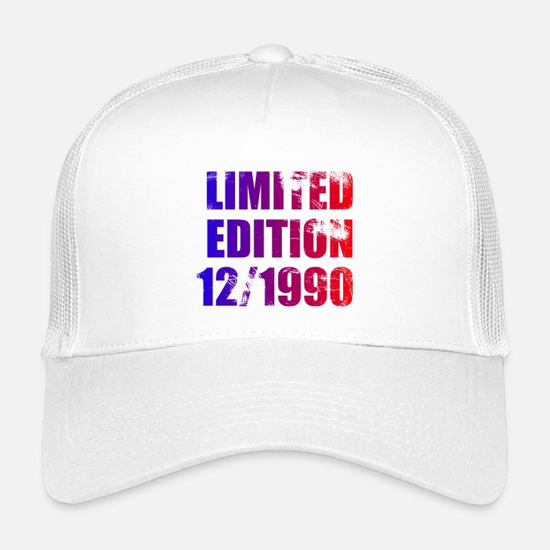 35. Geburtstag Limited Edition 12/1990 Kinder Trucker-Cap