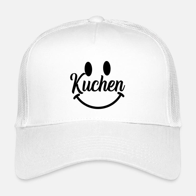 kuchen  - Kinder Trucker-Cap - Weiß