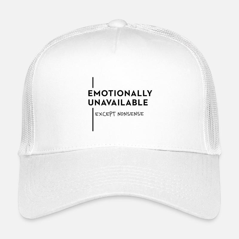 Emotionally Unavailable – Nonsense Mode Kinder Trucker-Cap