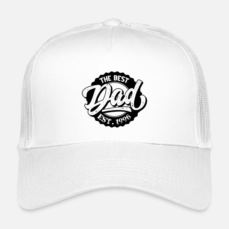 The Best Dad EST 1996 Kinder Trucker-Cap