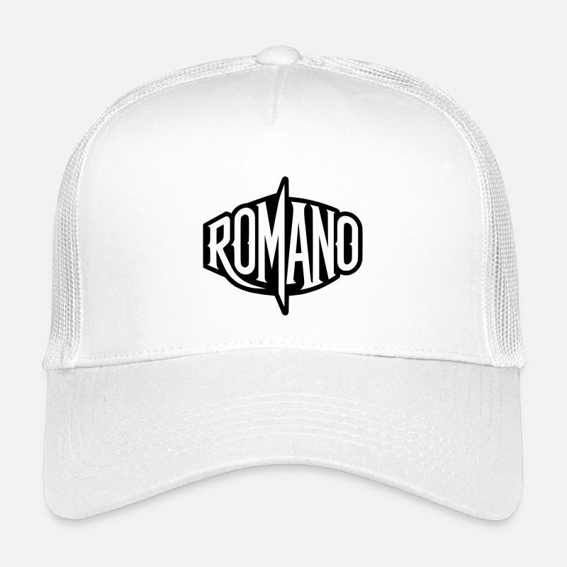 Romano - Romain ou emblème du nom Casquette trucker enfant