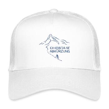 Je connais une abréviation de la nature montagneuse - Casquette trucker enfant - blanc - Devant