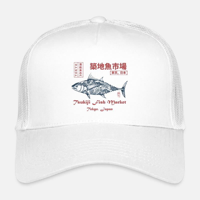 Marché aux poissons de Tsukiji Thon Casquette trucker enfant