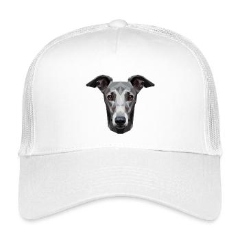 Greyhound Dog Lover Hunting Dog Love Greyhound - Kids’ Trucker Cap - white - Front