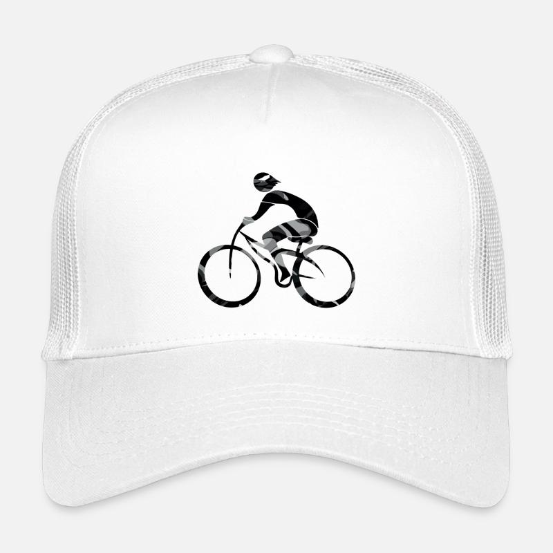 Cyclist - Kids’ Trucker Cap - white