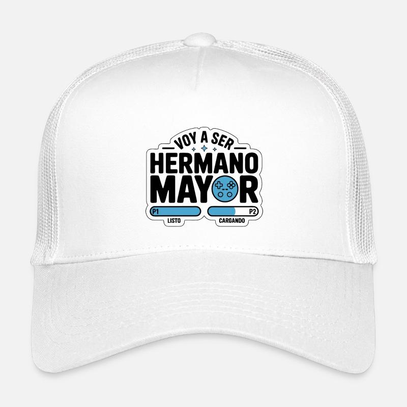 voy a ser hermano mayor Casquette trucker enfant