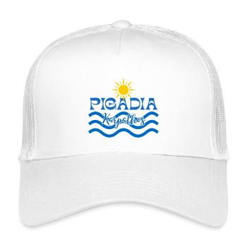 Ondes Solaires de Pigadia Karpathos - Casquette trucker enfant - blanc - Devant