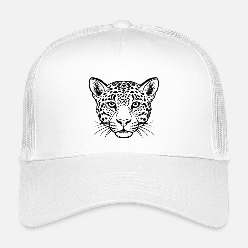 Leopard face Kids’ Trucker Cap