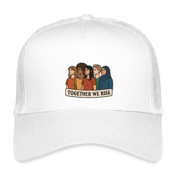Se lever ensemble - Casquette trucker enfant - blanc - Devant