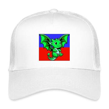 dragon - Kids’ Trucker Cap - white - Front