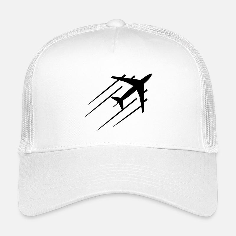 Aviation Sketch Kids’ Trucker Cap