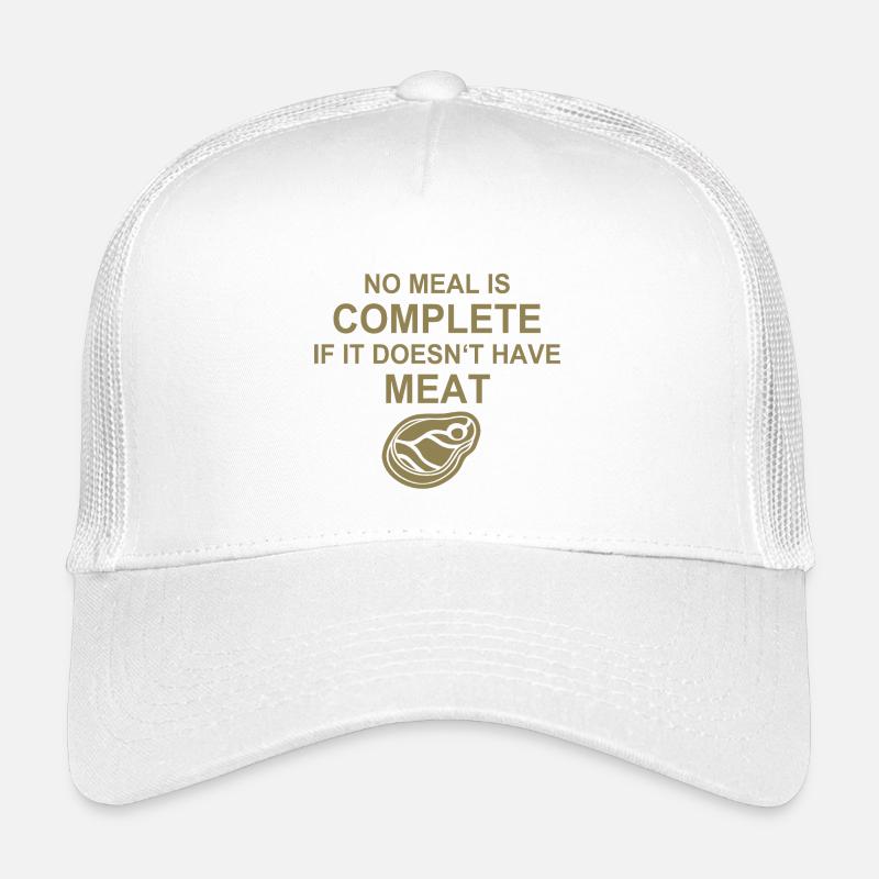 Meat Grilling BBQ Burger Steak Western Chef Kids’ Trucker Cap