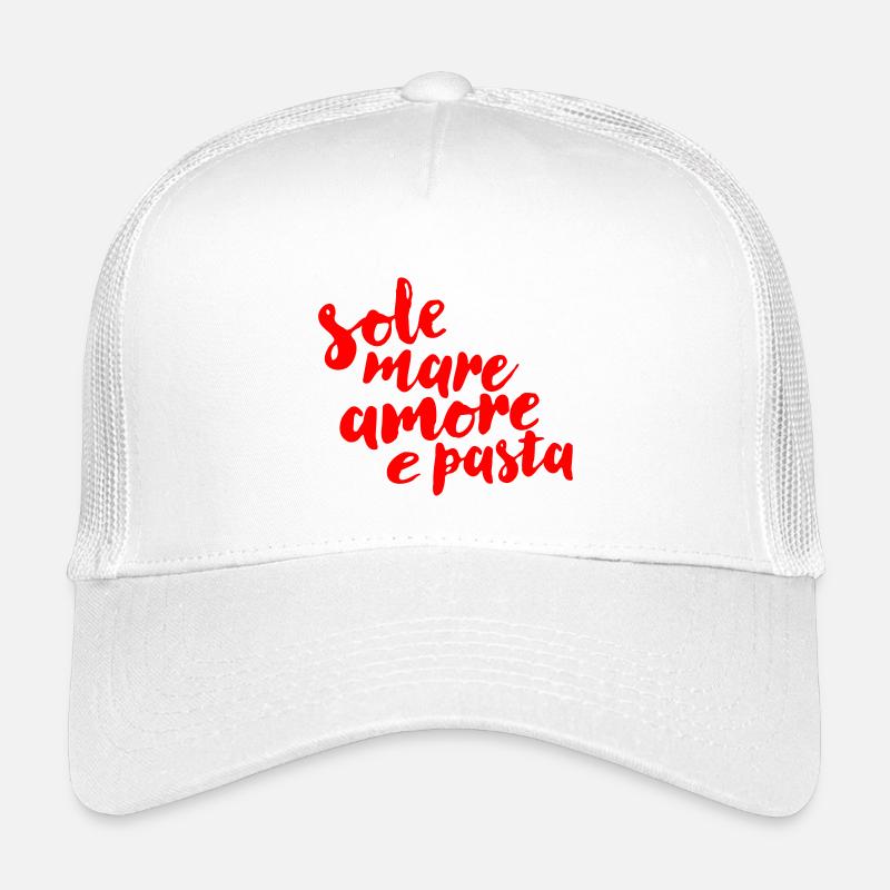 sole, mare, amore e pasta Kinder Trucker-Cap