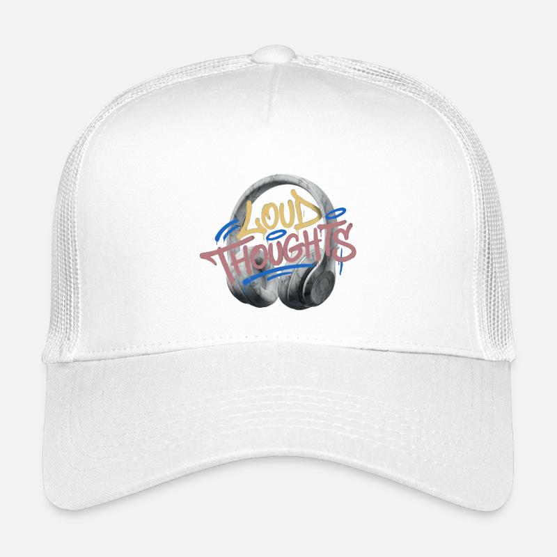 Loud Thoughts Graffiti Kinder Trucker-Cap
