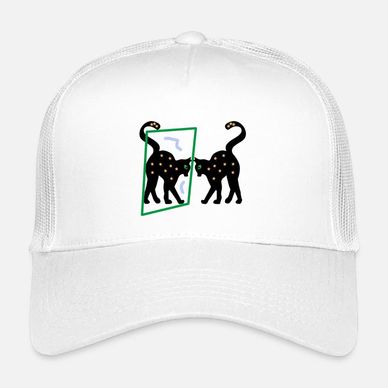Miroir du chaton, abstraction Casquette trucker enfant