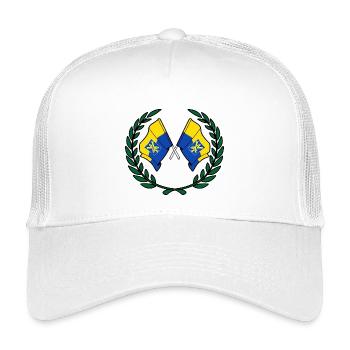 Zandvoort Ehrenkranz - Kinder Trucker-Cap - Weiß - Vorne