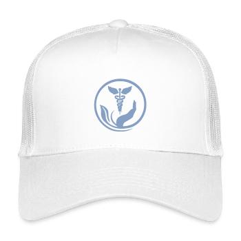 Naturpflege und Pflanzenmedizin - Kinder Trucker-Cap - Weiß - Vorne