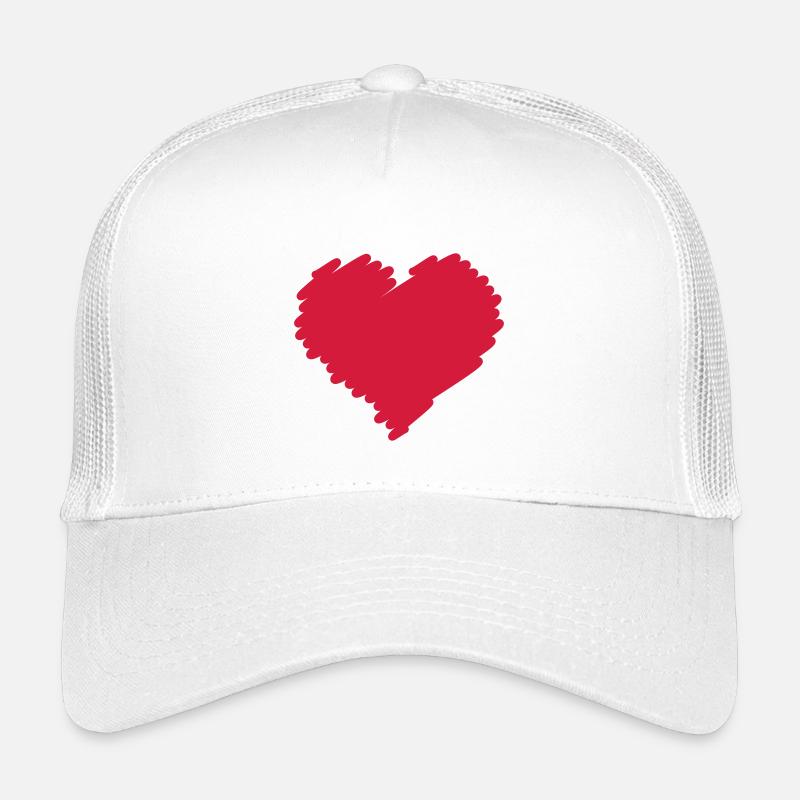 Herz Kinder Trucker-Cap