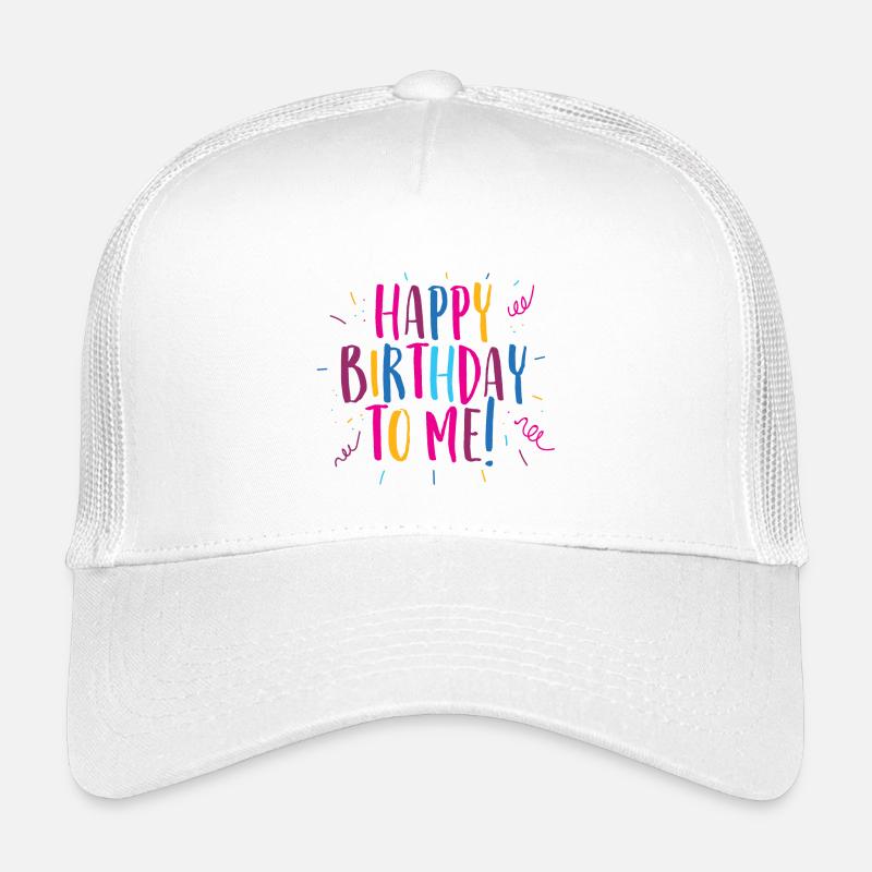 Congratulations on my birthday! Kids’ Trucker Cap