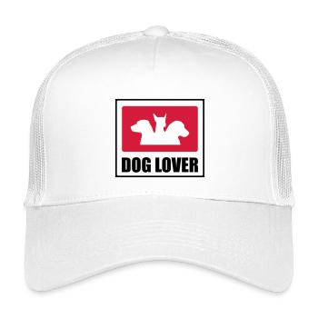 Dog Lover - Kinder Trucker-Cap - Weiß - Vorne