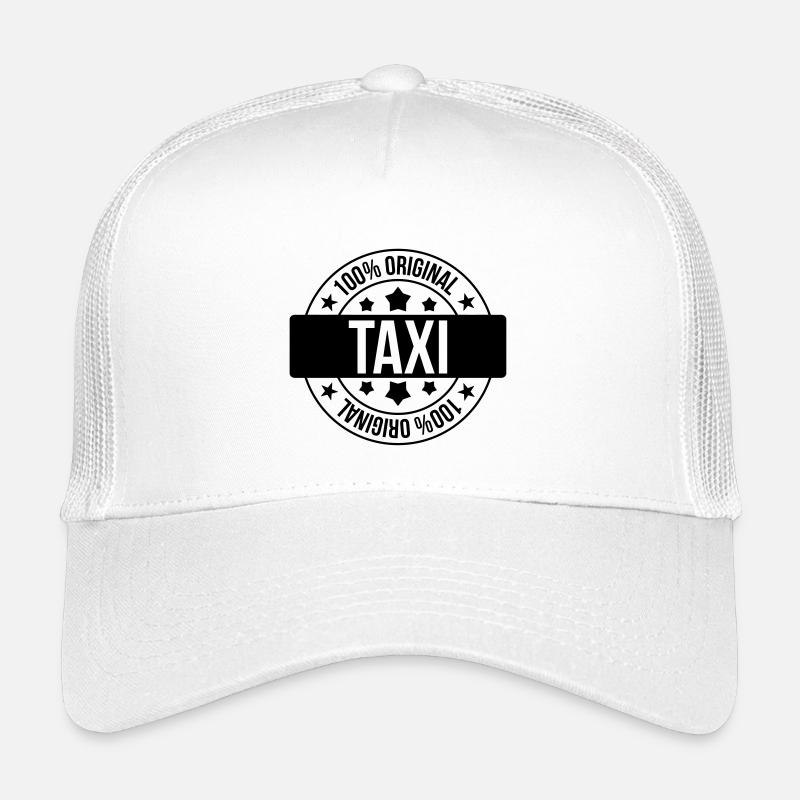 Taxi - Kinder Trucker-Cap - Weiß