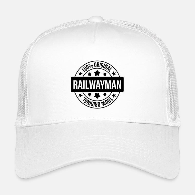 Cheminot / Chemin de fer / Train / Metro Casquette trucker enfant