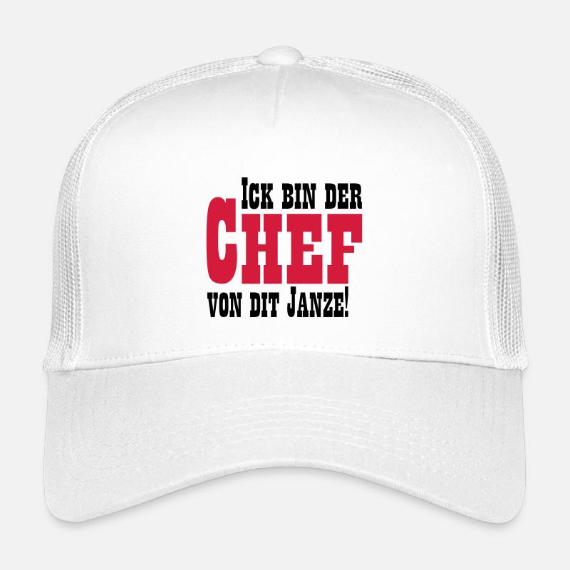 Chef von dit janze Kinder Trucker-Cap
