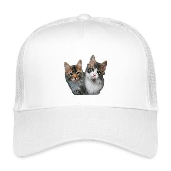 Kittens - Kids’ Trucker Cap - white - Front
