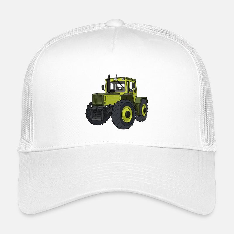 Trac 1600 - Kinder Trucker-Cap - Weiß