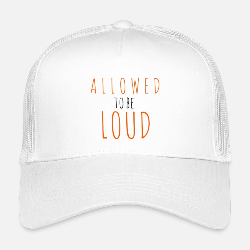 Allowed to be Loud Casquette trucker enfant