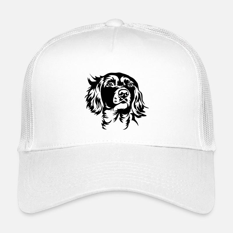 Münsterländer Kopf - Kinder Trucker-Cap - Weiß
