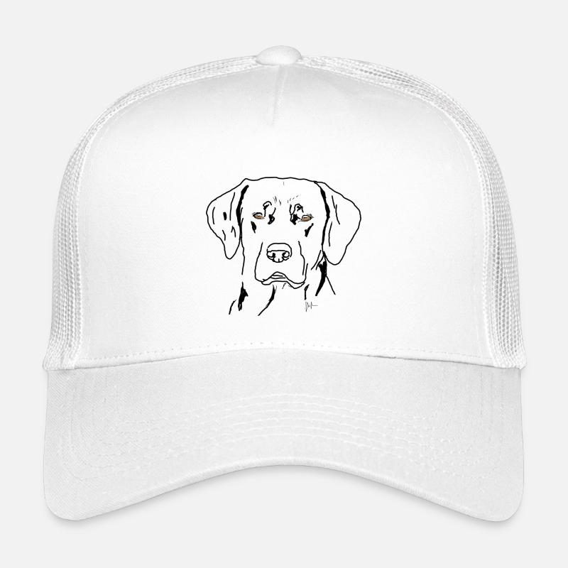 Labrador - Kinder Trucker-Cap - Weiß
