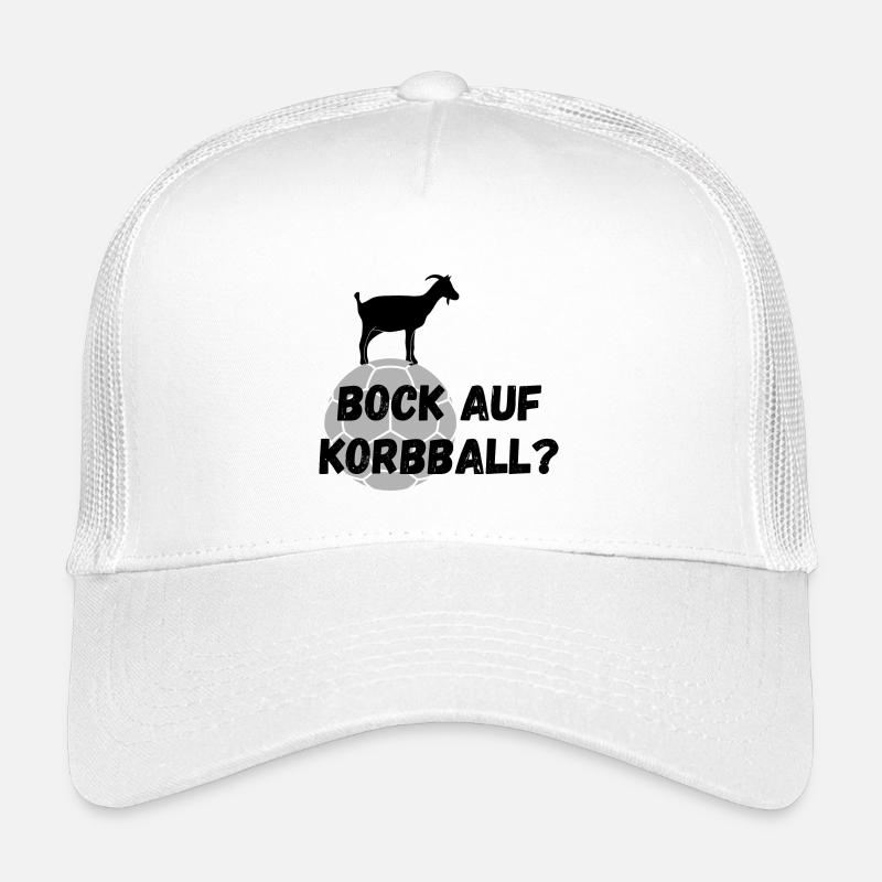 Bock auf Korbball Kinder Trucker-Cap