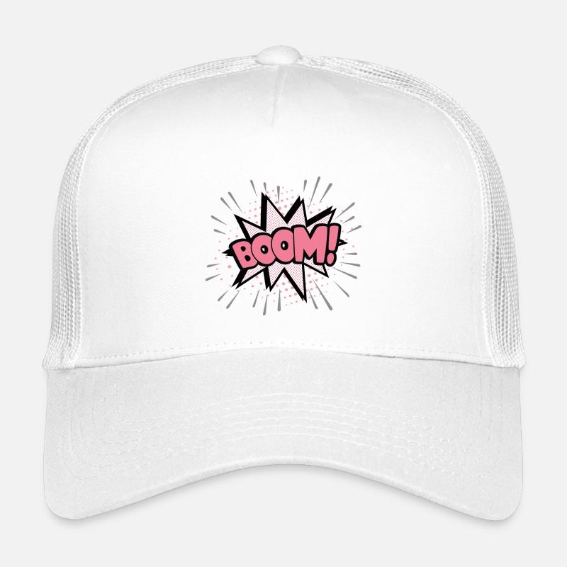 Boom rosa Kinder Trucker-Cap