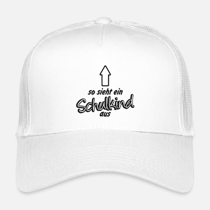 So sieht ein Schulkind aus Kinder Trucker-Cap