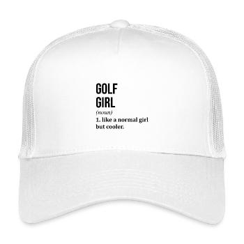 Golf - Casquette trucker enfant - blanc - Devant
